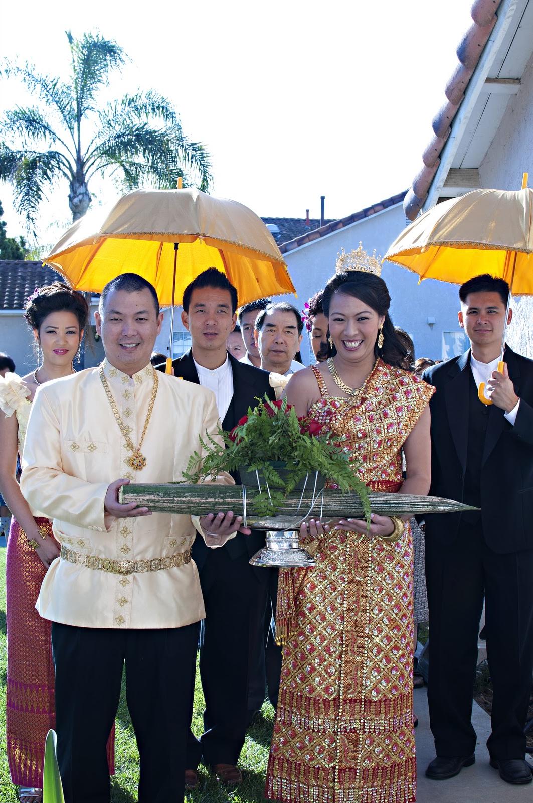 purple and gold wedding grooms