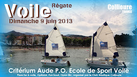 Voile optimist régate Critérium Ecole_de_sport_voile enfant_7_ans Collioure 66