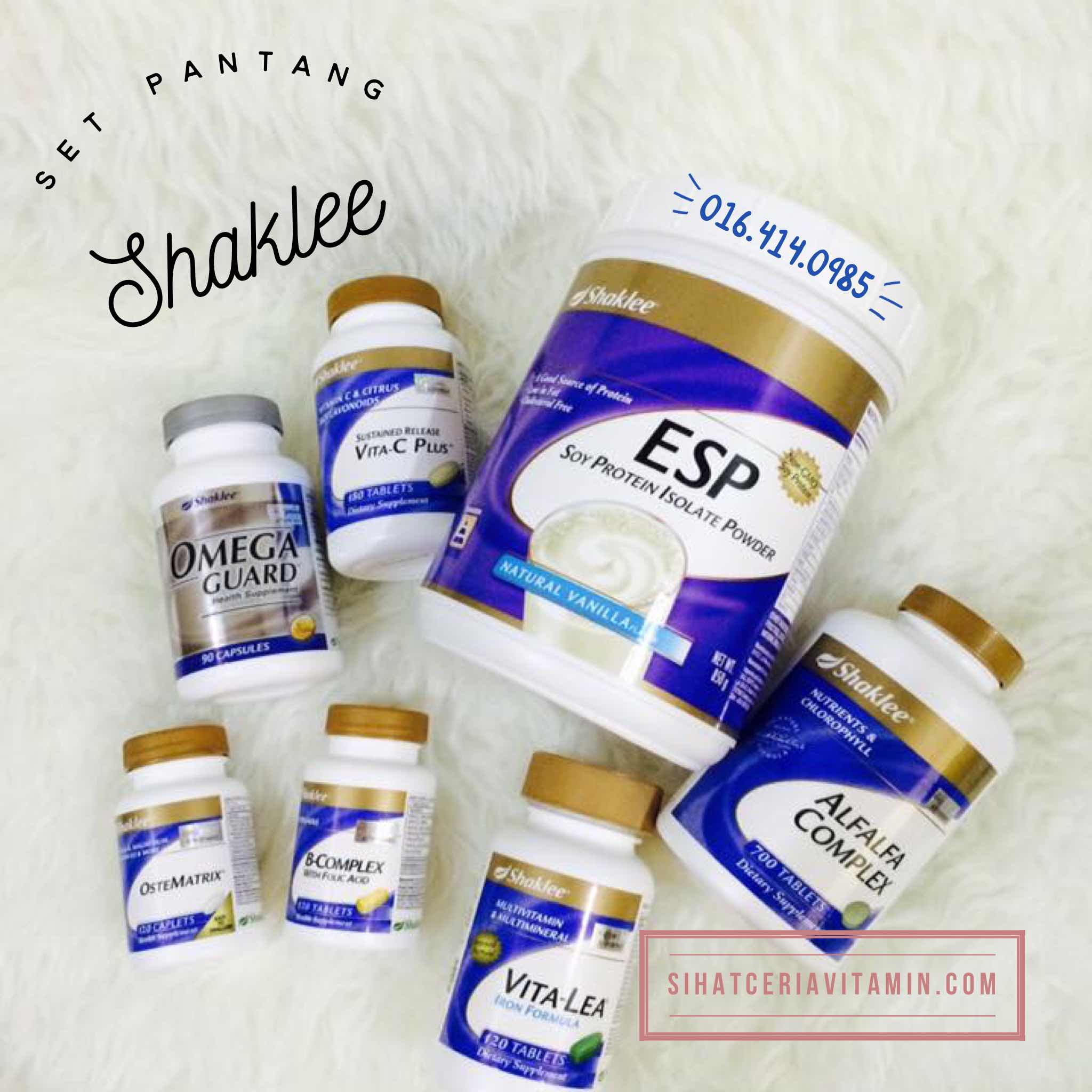 set pantang shaklee