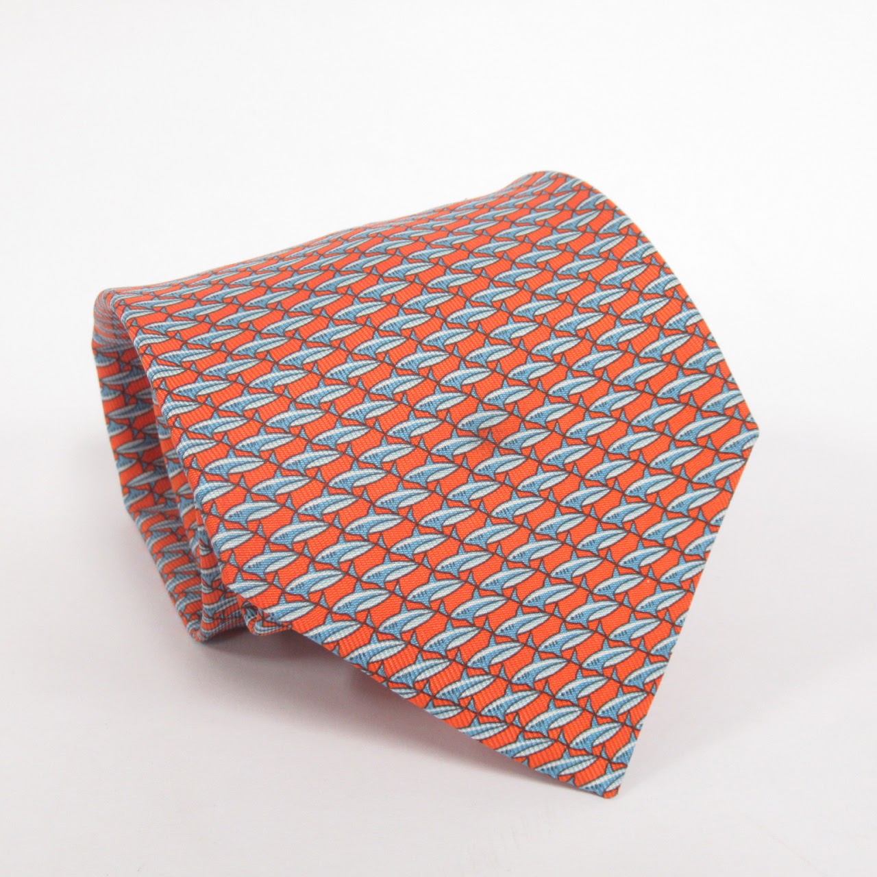 Hermès  Silk Shark Tie