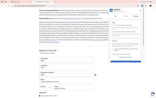 applytrac — Job Application Copilot screenshot 4