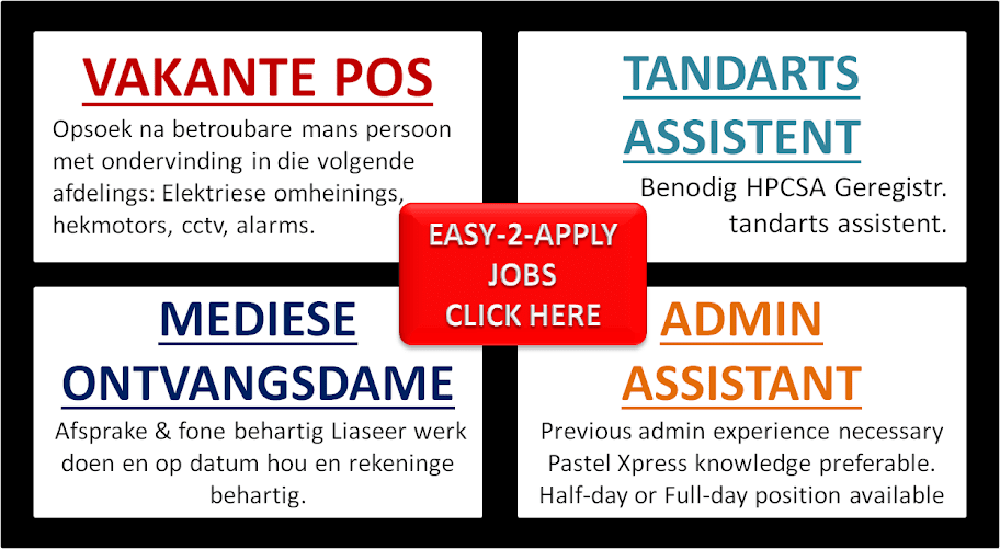 Easy-2-Apply Jobs