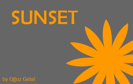 Sunset small promo image