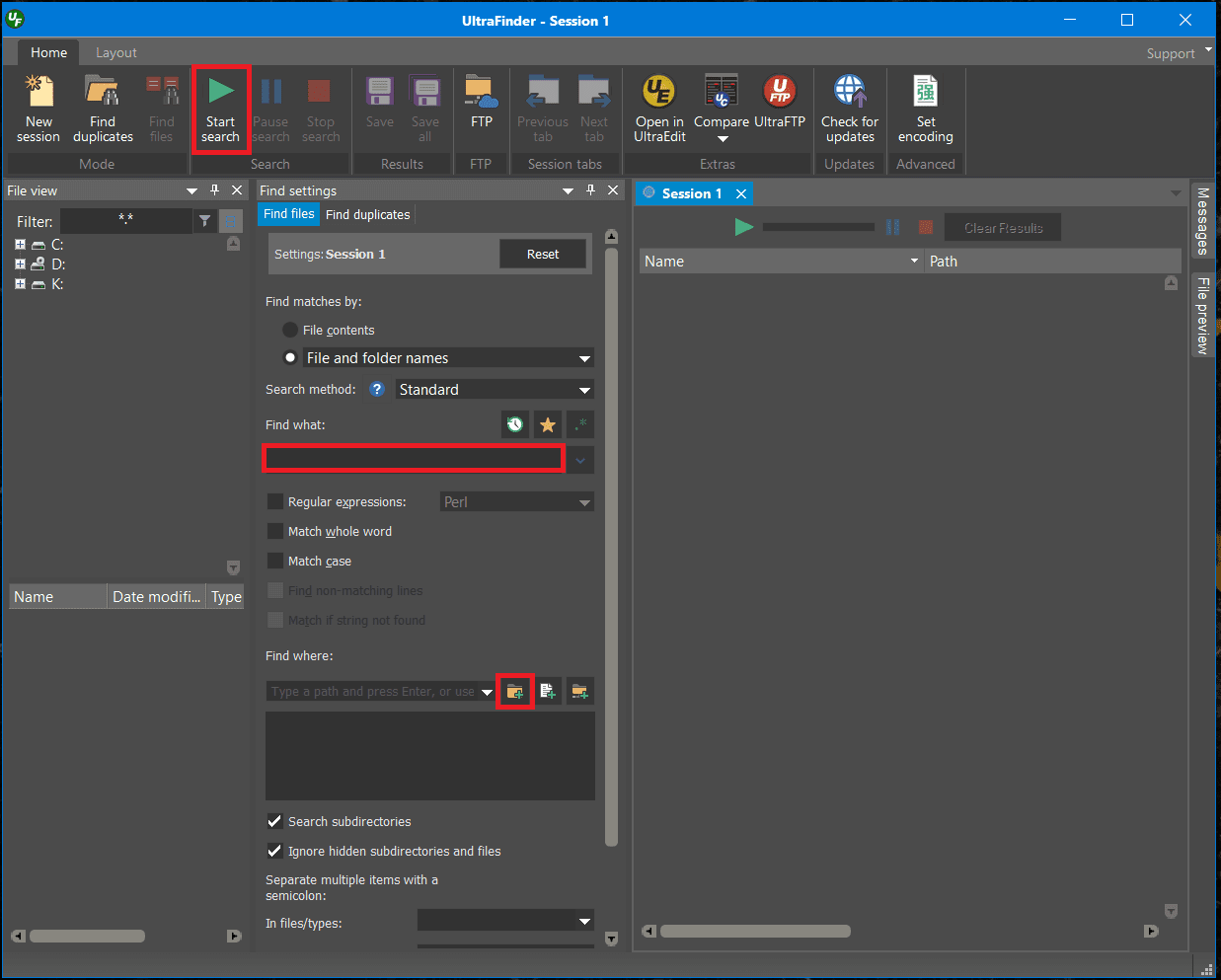 ค้นหาข้อความภายในไฟล์ PDF หลายไฟล์