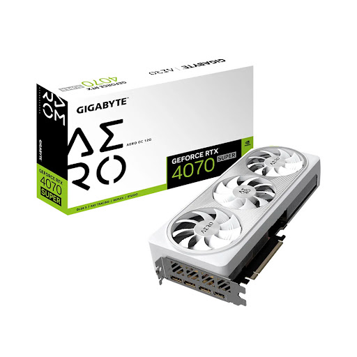 Card màn hình GIGABYTE RTX 4070 SUPER AERO OC 12G 12GB GDDR6X (N407SAERO OC-12GD)