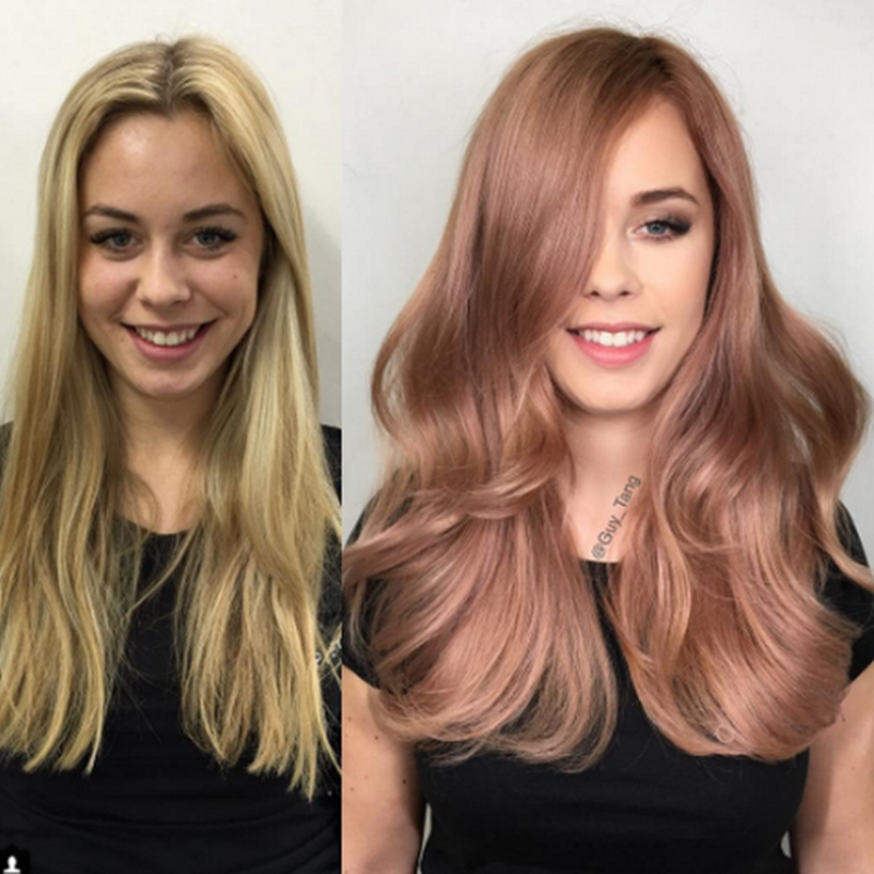 News Trends–Cabelo Rose Gold