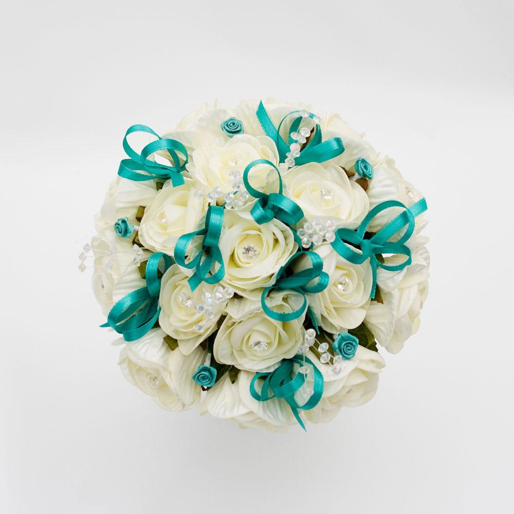 This elegant bridal posy is