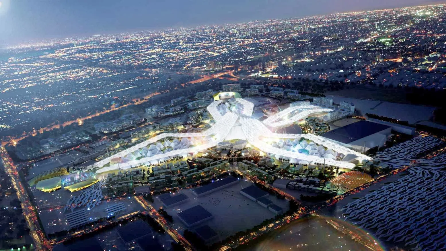 Master Plan Dubai World Expo 2020 by HOK