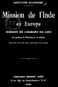 Mission de L'Indie en Europe, Mission de l'Europe en Asie (1886,in French)