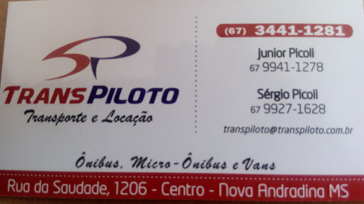 Trans Piloto, R. da Saudade, 1206 - Centro, Nova Andradina - MS, 79750-000, Brasil, Serviços_Transporte_e_entrega, estado Mato Grosso do Sul