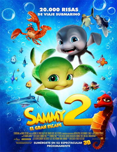 Ver Las Aventuras de Sammy 2 (2012) Audio  Latino