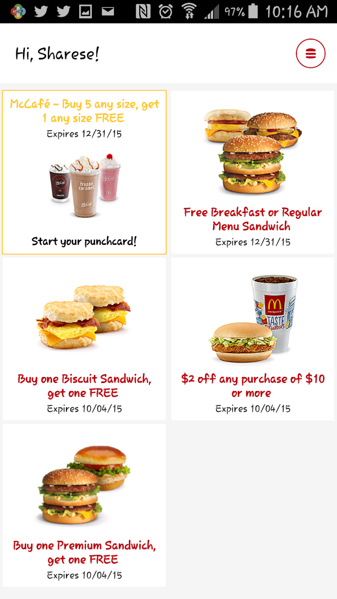 #MCDONALDS: FREE #BREAKFAST SANDWICH & MORE #COUPONS TO HELP #SAVE!