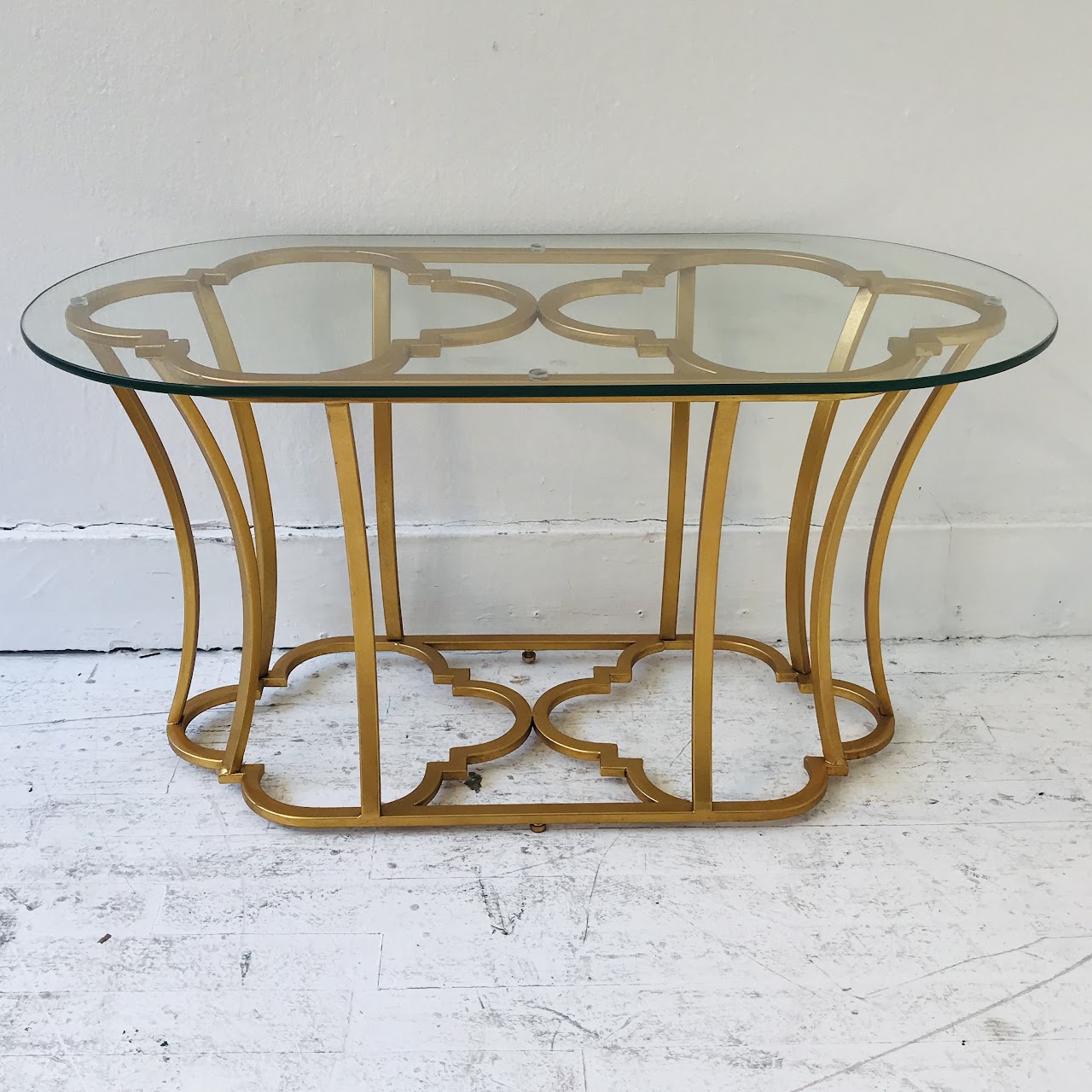 Quatrefoil Low Accent Table