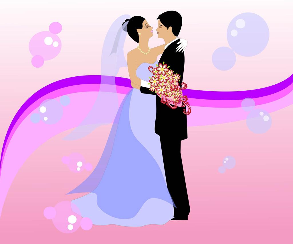 Free Wedding Vector Art