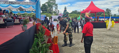 Dandim 1715/Yahukimo Hadiri HUT Ke -20 Kabupaten Yahukimo Dan Natal Bersama