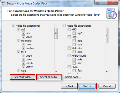 K-Lite Mega Codec Pack