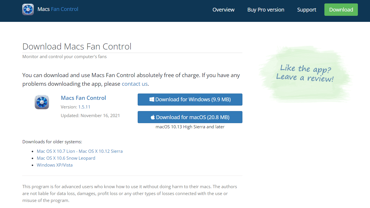 Control de ventiladores Mac.  Los 14 mejores software de controlador de velocidad del ventilador