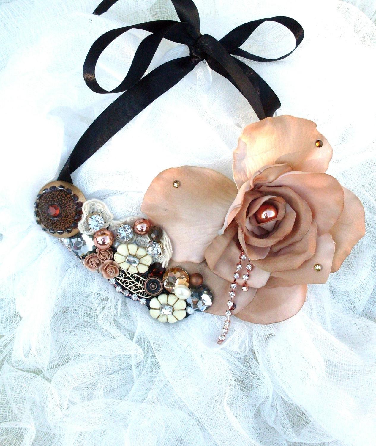 Bridal Bib Necklace Wedding