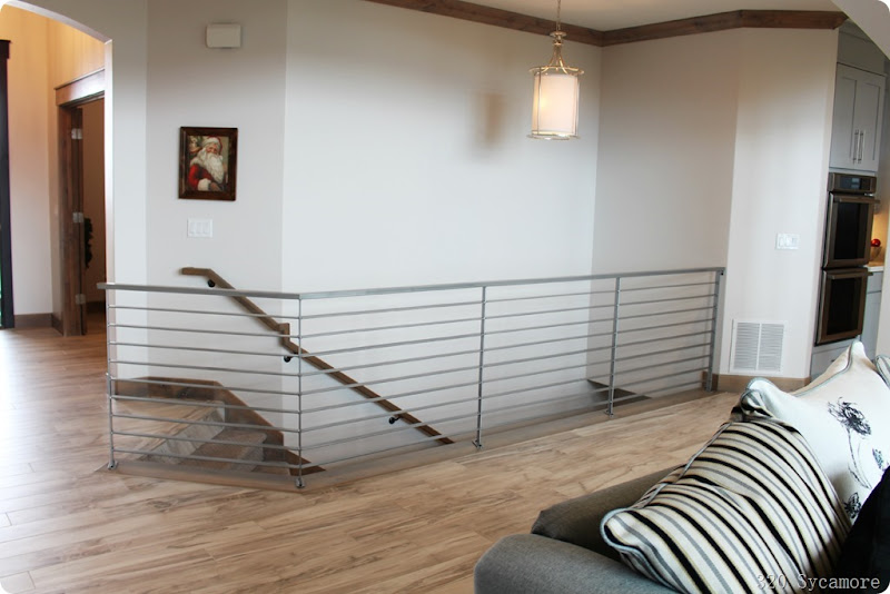 metal stair railing