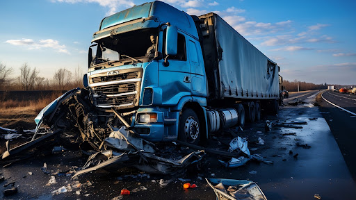 In 2023, a total of 1 313 truck collisions occurred, says Webfleet.