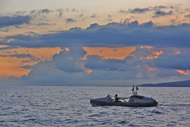 ROZ SAVAGE ROWING ON THE OCEAN HONOLULU