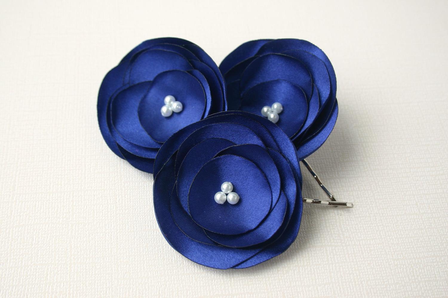 Wedding Hair Flower Clips