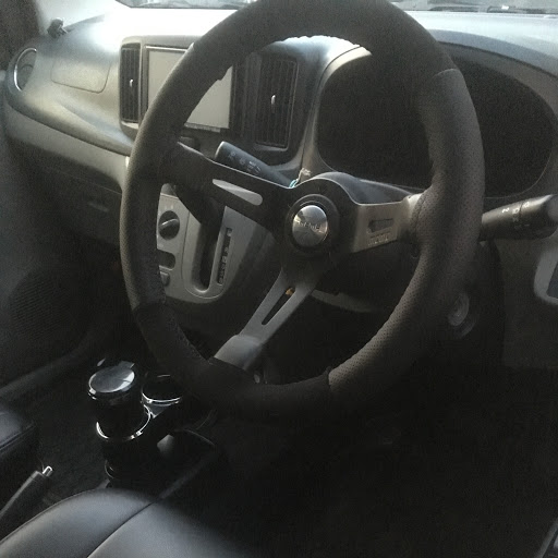 ピクシスエポック La300aのミライースoem車 ステアリング交換 キャンバー 可変アクスル 編み込みハンドル カバーに関するカスタム メンテナンスの投稿画像 車のカスタム情報はcartune