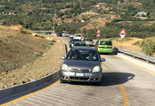 Trazzera Caltavuturo traffico