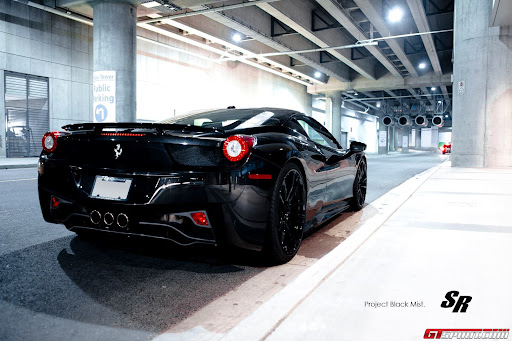 Black Mist Ferrari 458 Italia by SR Auto Group