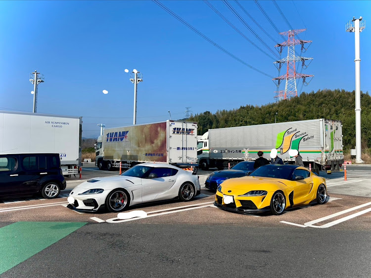 スープラのいつもいいね＆コメントありがとうございます・阿蘇ツーリング・赤牛丼が美味しかった・仲間に感謝✨に関するカスタム事例の投稿画像2枚目