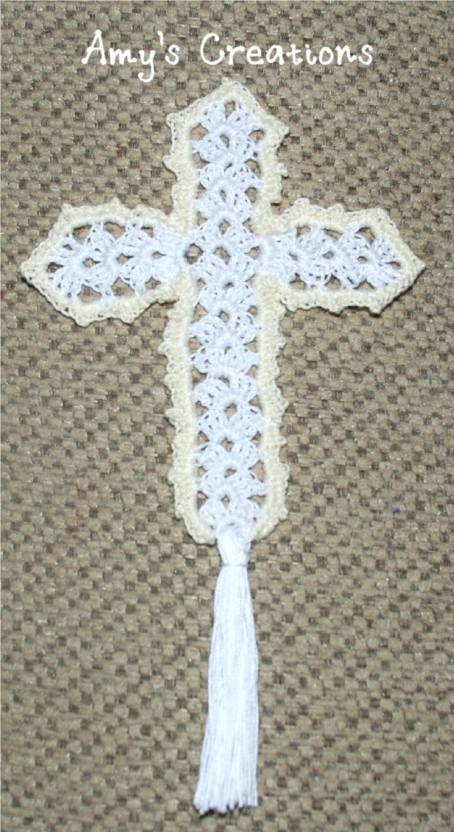 Amy S Crochet Creative Creations How To Crochet A Cross Tutorial