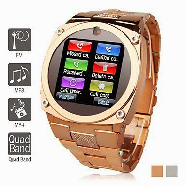  2012 Brilliant - 1.6 Inch Watch Cell Phone (Bluetooth, MP3/Mp4 Player)