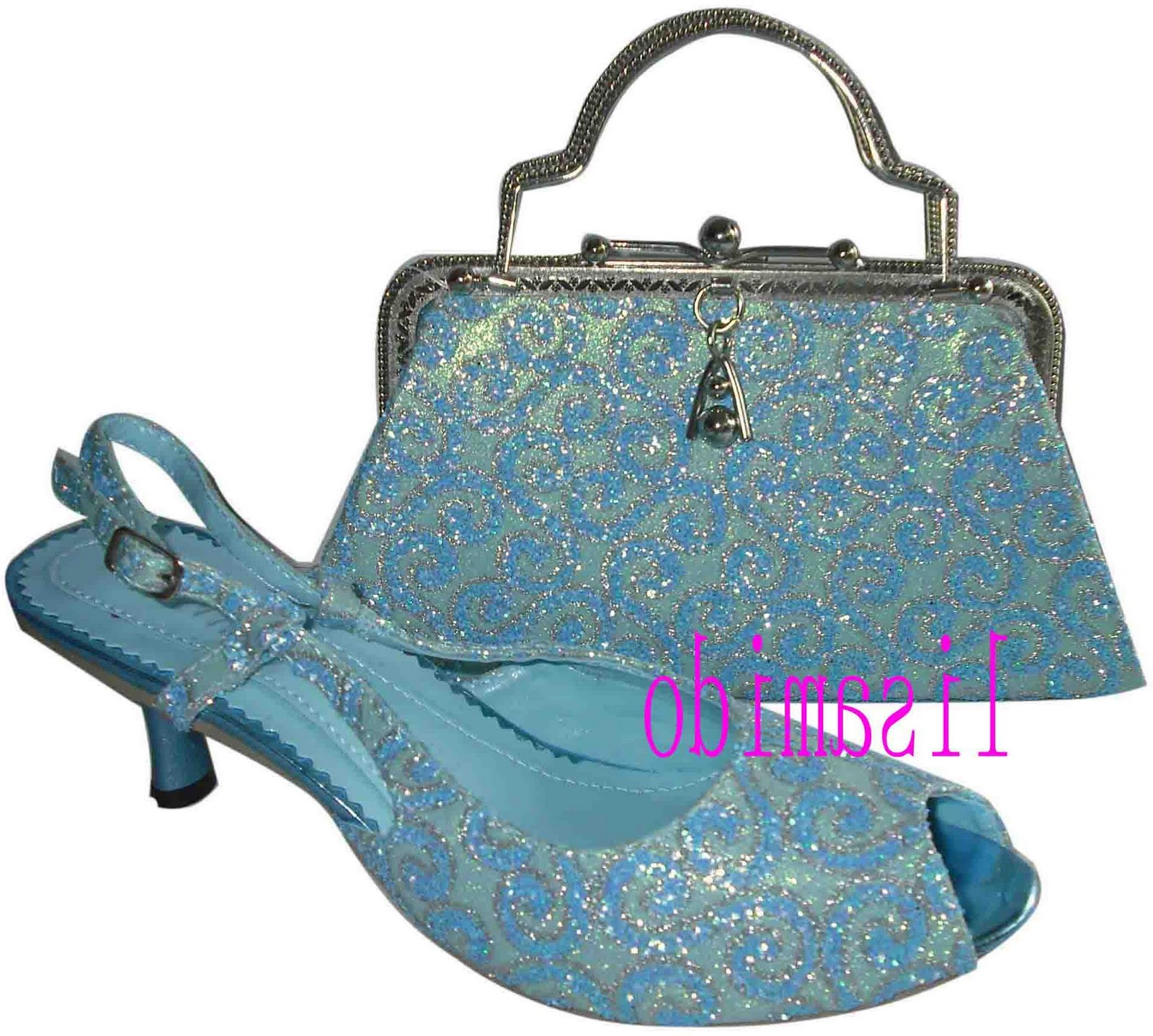 Wedding Shoes  8021B-SKYBLUE 