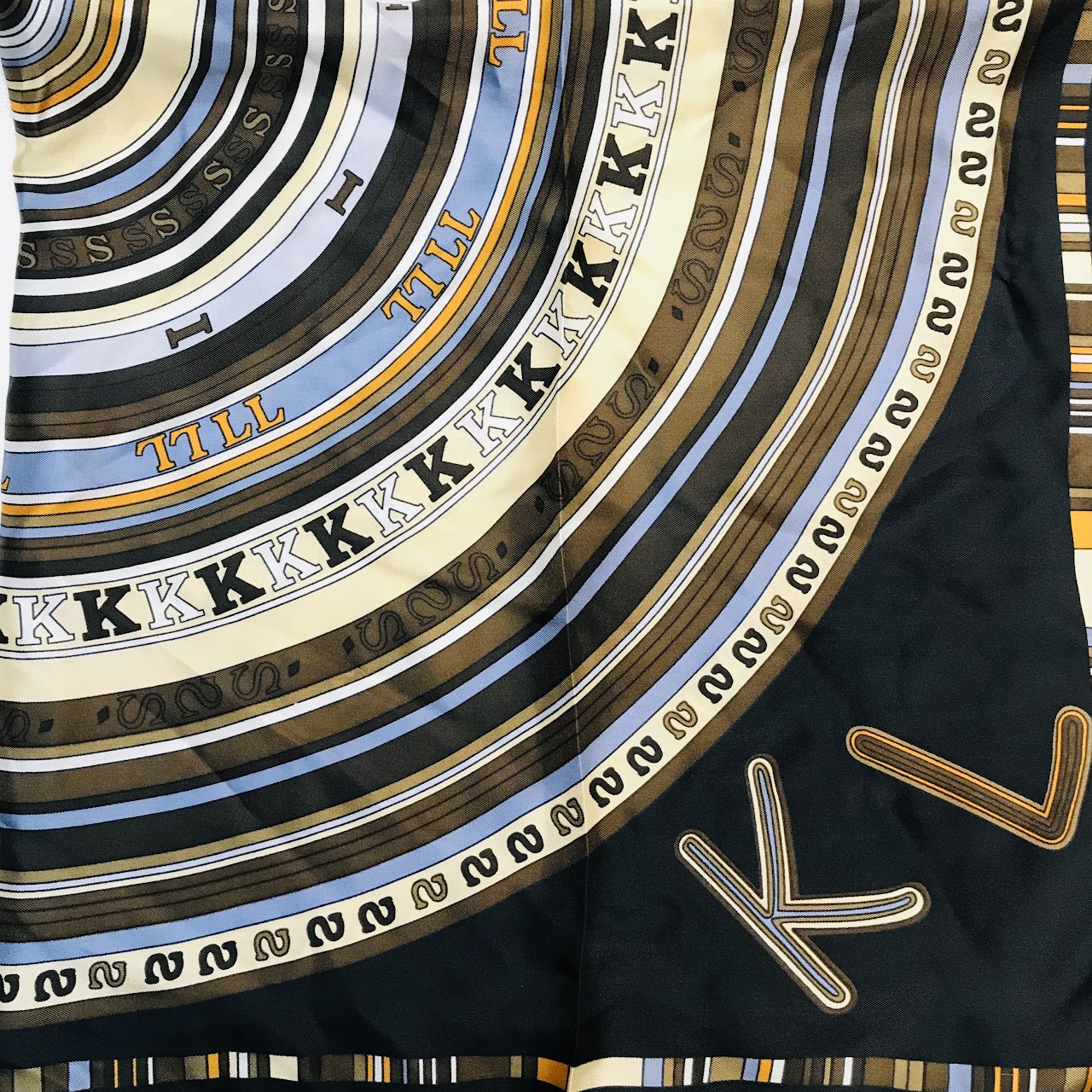 Hermès "SILK" Silk Scarf