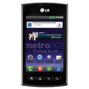  LG Optimus M+ Prepaid Android Phone (MetroPCS)