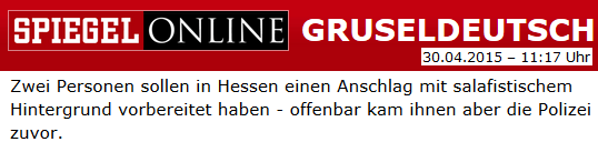 Zwei Personen sollen in Hessen einen Anschlag mit salafistischem Hintergrund vorbereitet haben - offenbar kam ihnen aber die Polizei zuvor.