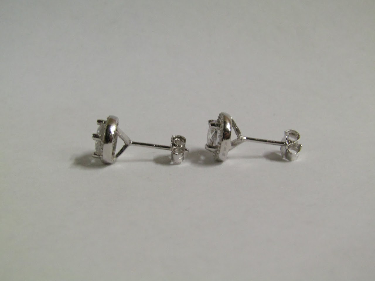 Sterling Silver & Stone Studs