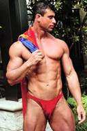 Sexy in Red Part II - Hot Male Bodybuilders