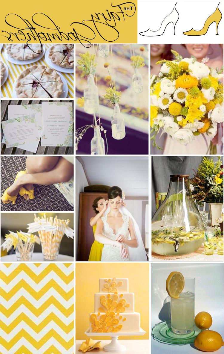 brown and marigold wedding