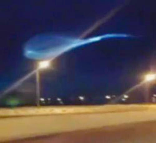 Giant Spiral Like Ufo Recorded Over Russian White Sea