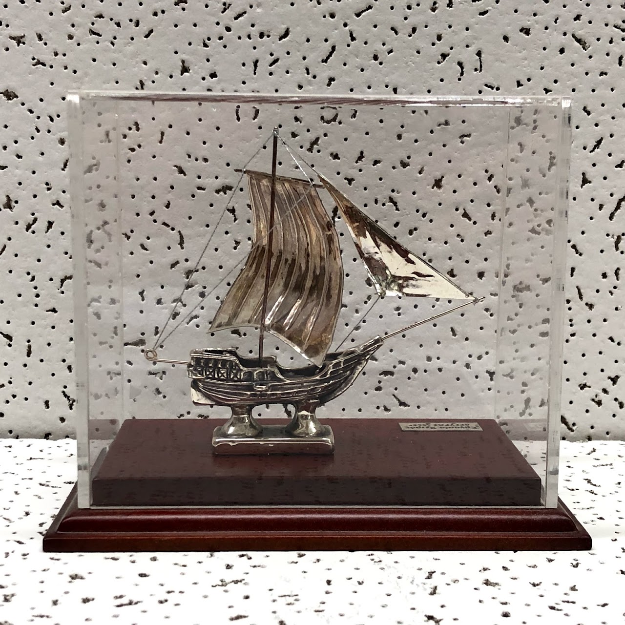 Sterling Silver Model Ship