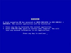 Blue Screen of Death