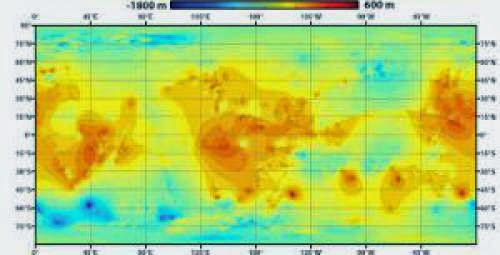 Scientists Shape First Global Topographic Map Of Saturn Moon Titan