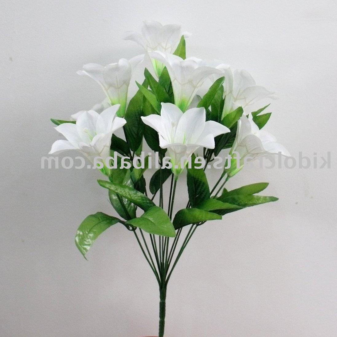 artificial lily flower,home