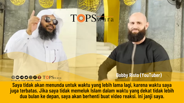 YouTuber Terkenal Bobby’s Perspective Memeluk Islam