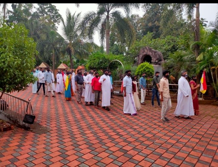 1985 ലെ ലഹരി തടയൽ നിയമഭേദഗതി ബില്ലിനെതിരെ കെ.സി.വൈ.എം. പ്രതിഷേധിച്ചു.