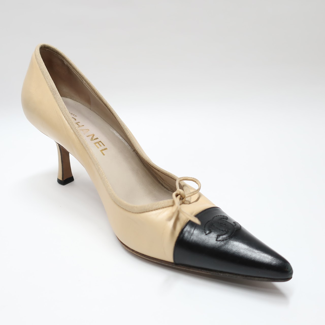 Chanel Cap Toe Pumps