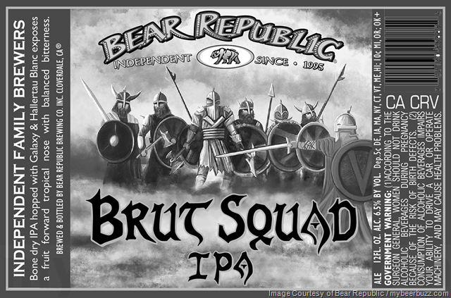 Bear Republic Adding Brut Squad IPA