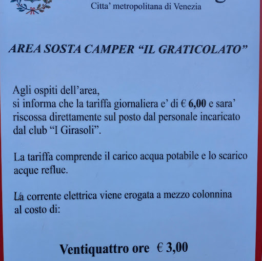 Area Sosta Camper - "Il Graticolato" - Pianiga