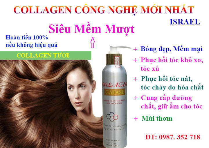 collagen phục hồi tóc 